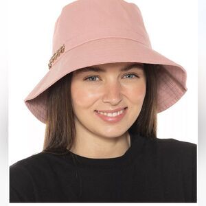 INC INTERNATIONAL CONCEPTS Women's Chain-Trim Bucket Hat